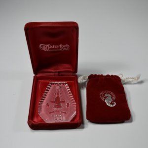 1991 Waterford Christmas Crystal Ornament